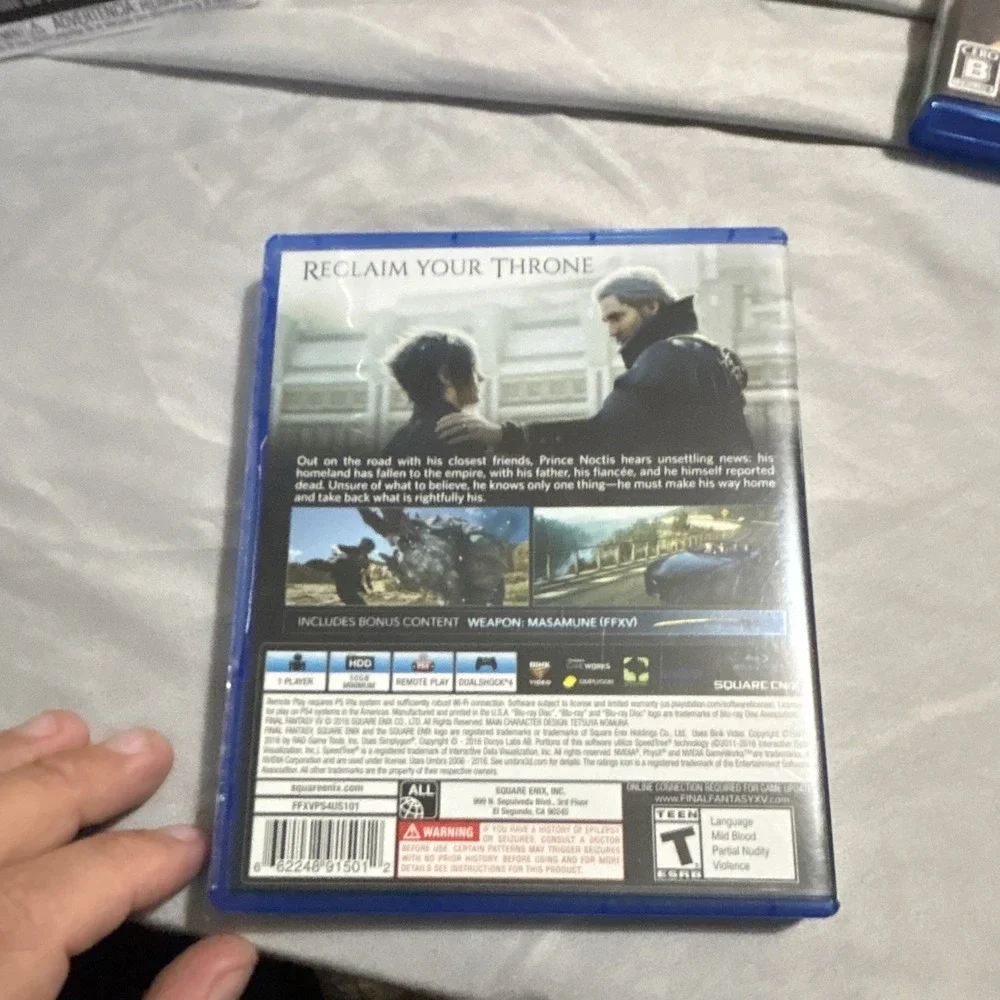 Square Enix Final Fantasy XV Day One Edition PS4 Remote Play T NTSC-U/C